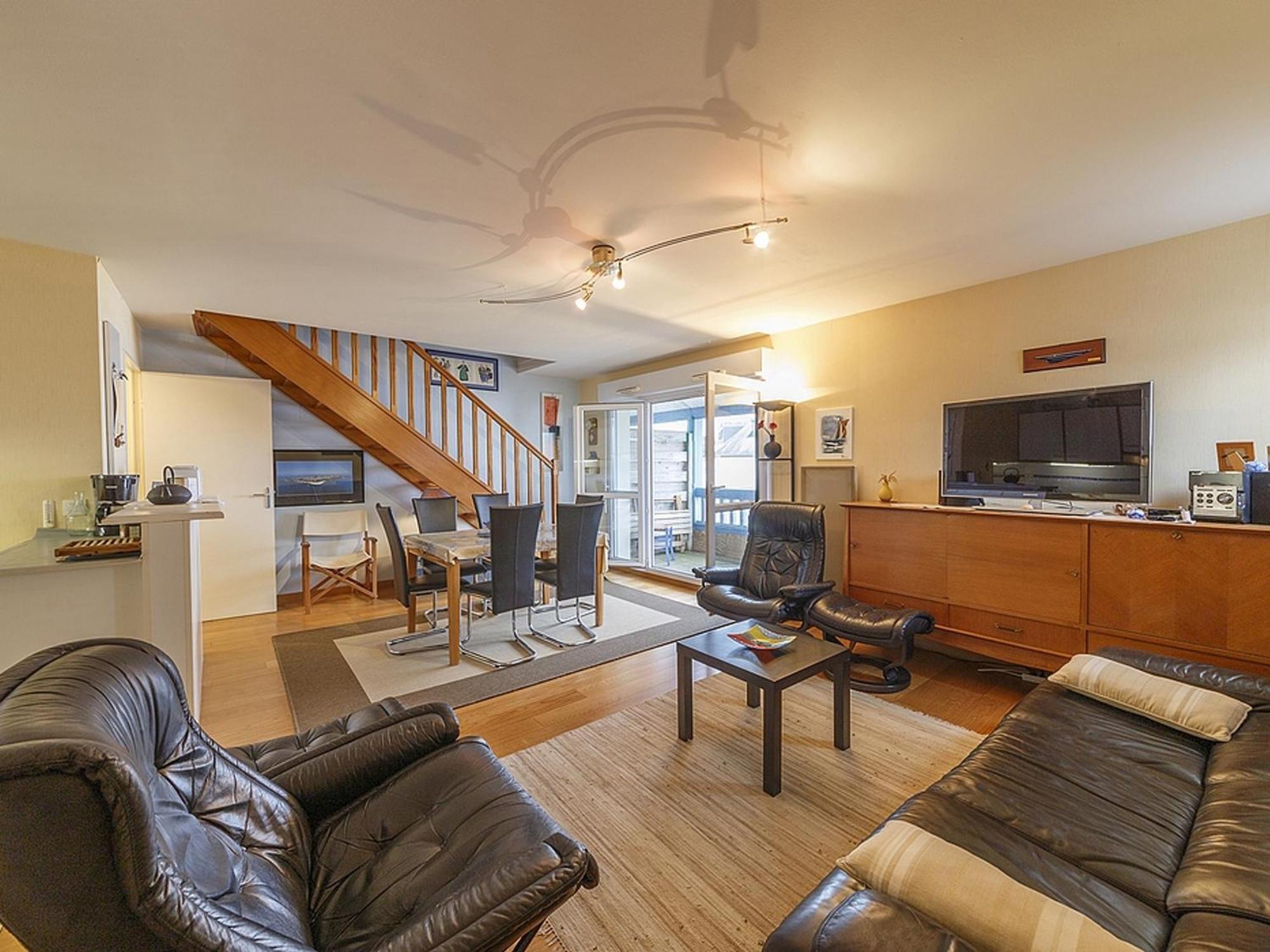 ארזון Appartement Duplex Familial Vue Mer, Proche Plage Et Commerces - Fr-1-639-125 מראה חיצוני תמונה